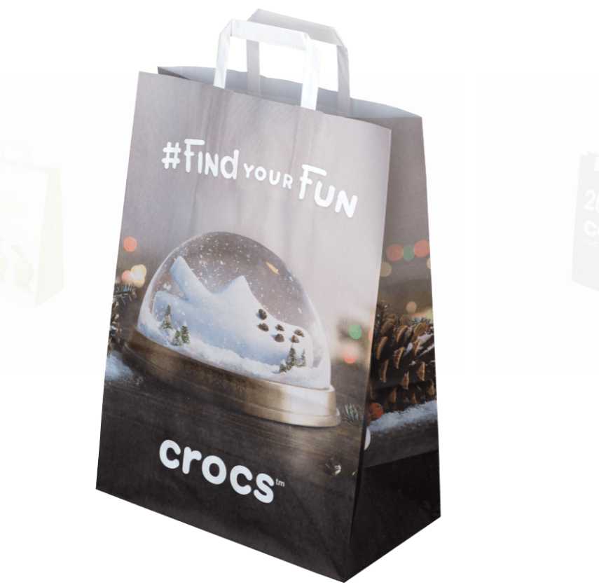 printed on packaging advertises your company